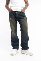 Jean Men Fxckboy Dirty Musgo Jeans